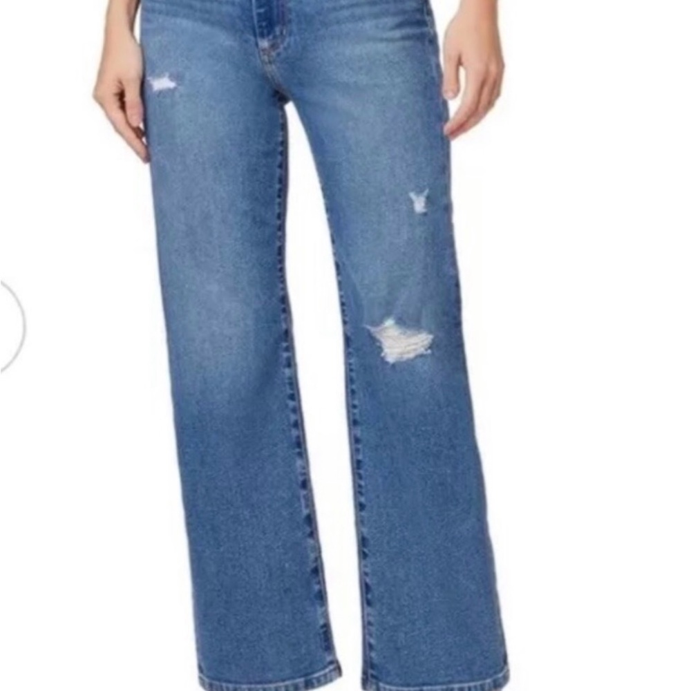 Joe’s High Rise Kenina Wide Leg Jeans